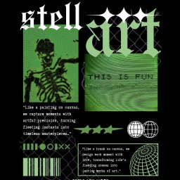 🌌 STELLART MOOD
Design to nie tylko estetyka, to emocje, atmosfera i energia zamknięta w obrazie.
Eksperymentuję z formą, kolorem i symbolami, tworząc wizualne światy, które mówią więcej niż słowa