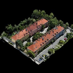 Chmura punktów wykonana do inwentaryzacji