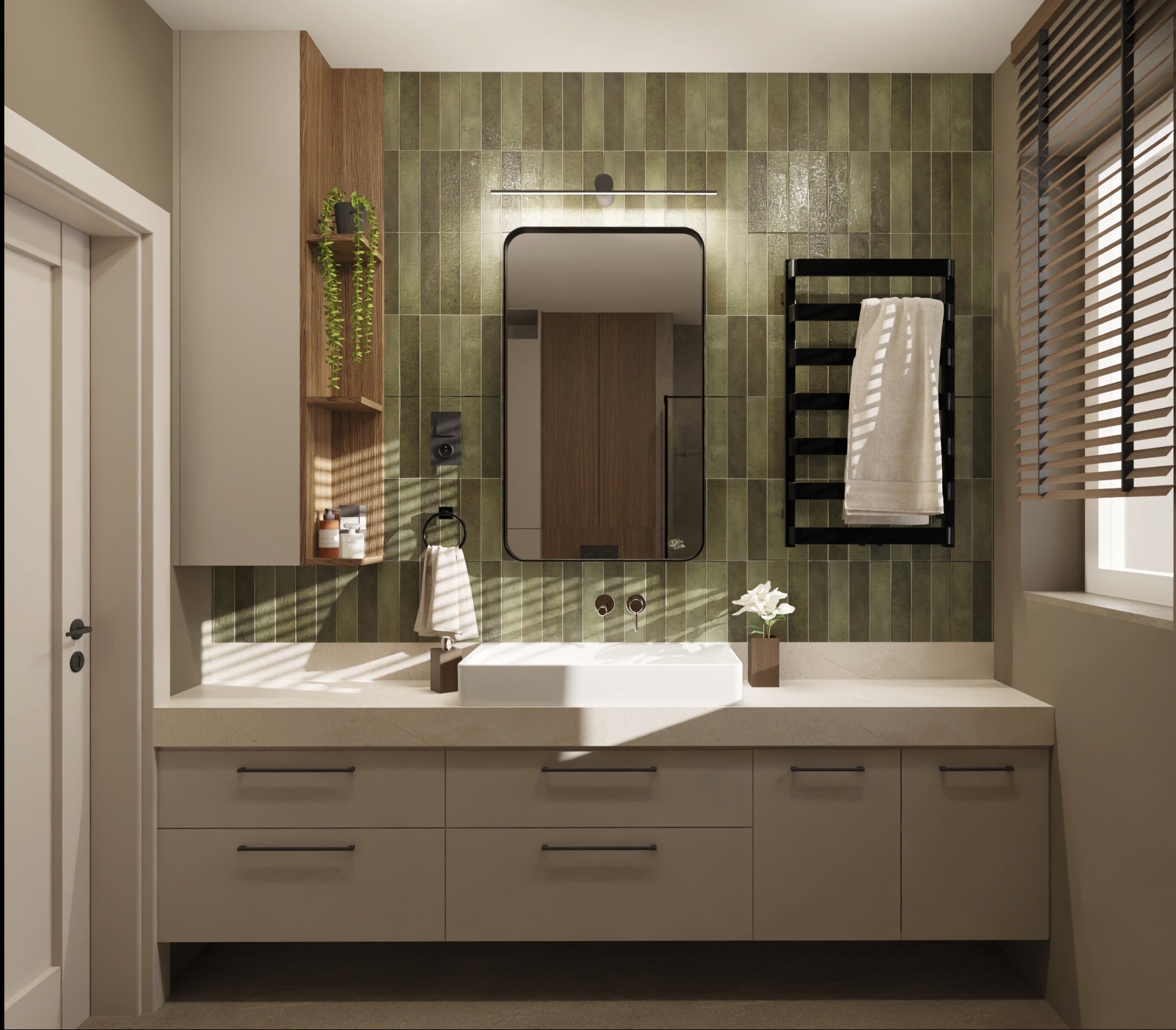 Projekt malutkiej łazienki, która też może być piękna i funkcjonalna