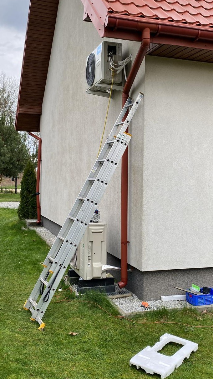 Montaż klimatyzatora firmy Midea