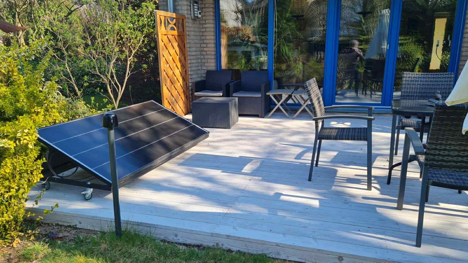 Wykonanie tarasu z desek.