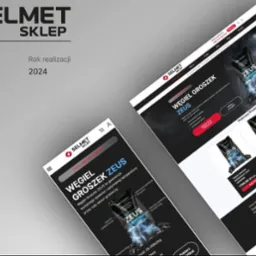 Sklep internetowy eCommerce dla branży węglowej.