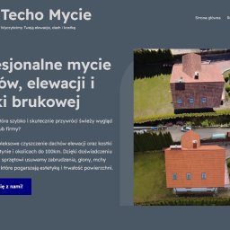 Jedna z moich realizacji - strona wizytówkowa dla lokalnego biznesu