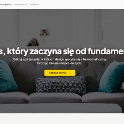 Strona zrealizowana dla firmy Krawczyk Residences 