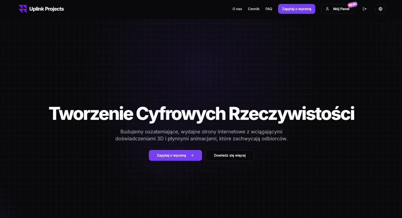 Tworzymy strony strony indywidualne do twoich potrzeb.