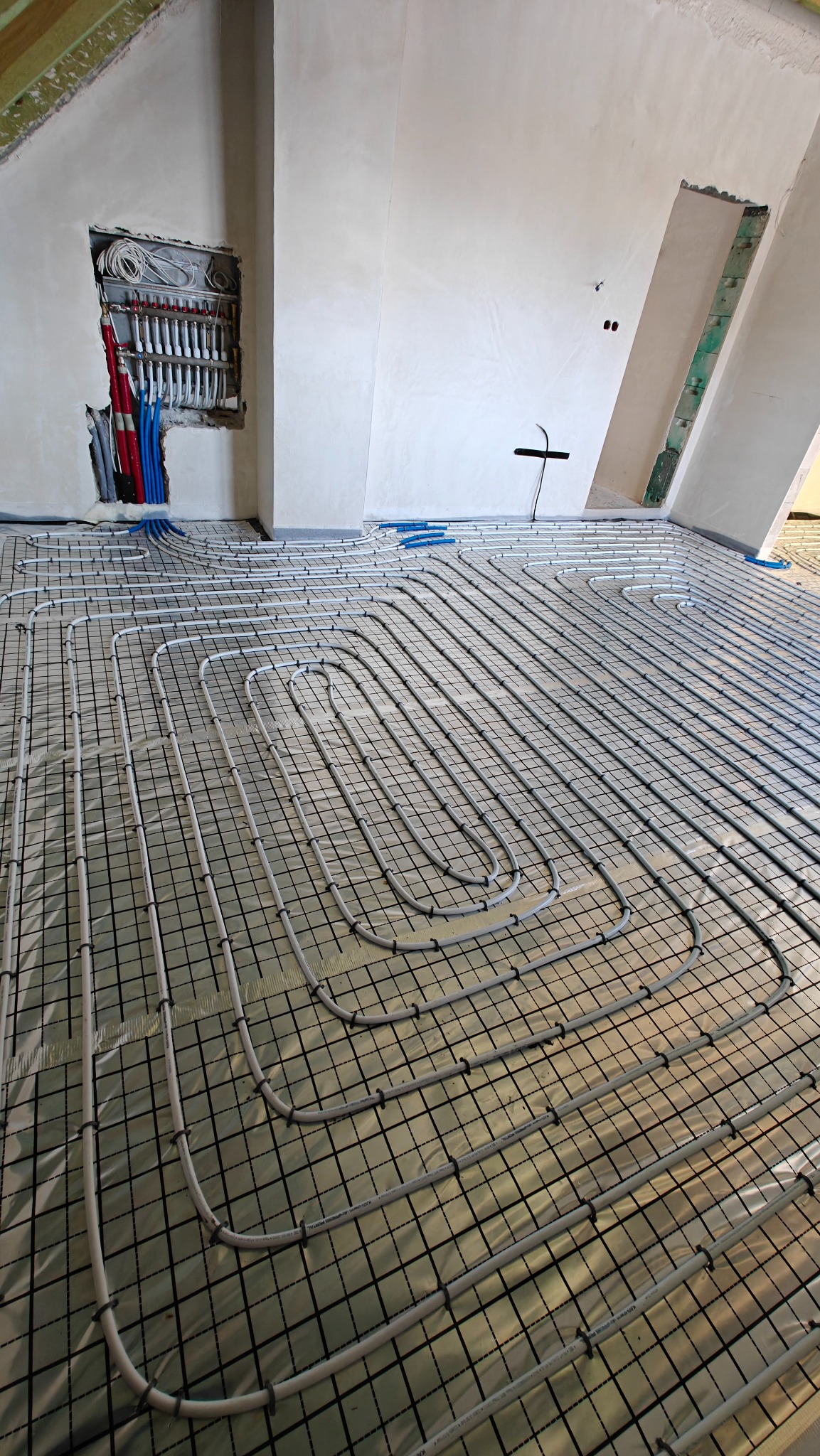 Realizacja ogrzewania podłogowego w domu jednorodzinnym 130m