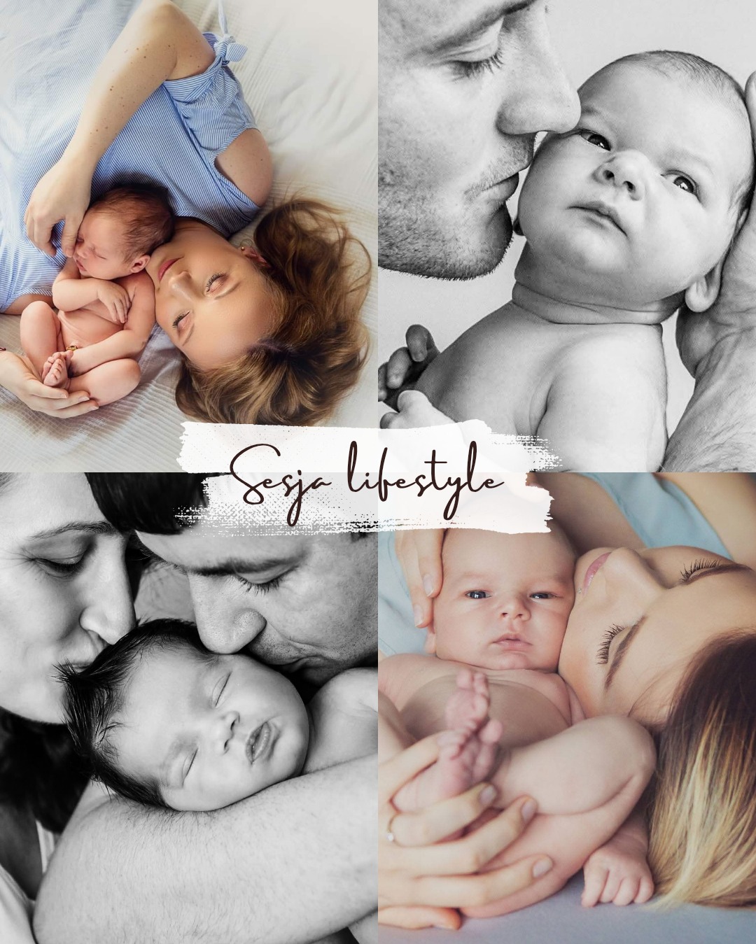 Sesja zdjęciowa w stylu lifestyle realizowana u klientów w domu lub mieszkaniu.