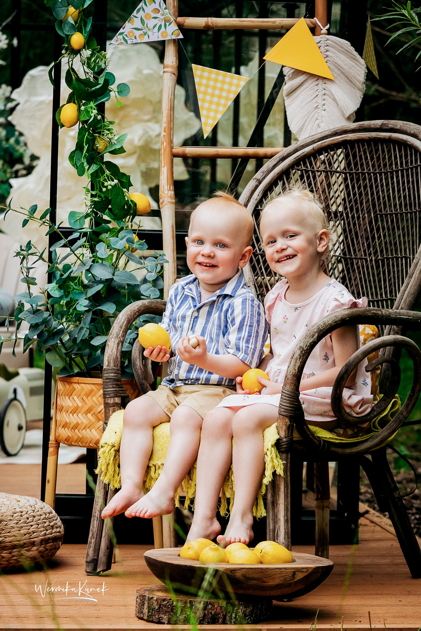 Sesja dziecięca realizowana w mojej foto-szklarni.