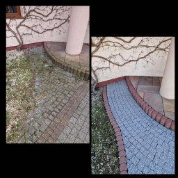 Mycie kostki brukowej Chotów 1