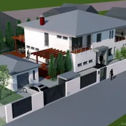 Dom dwurodzinny pod Warszawą. 285m2