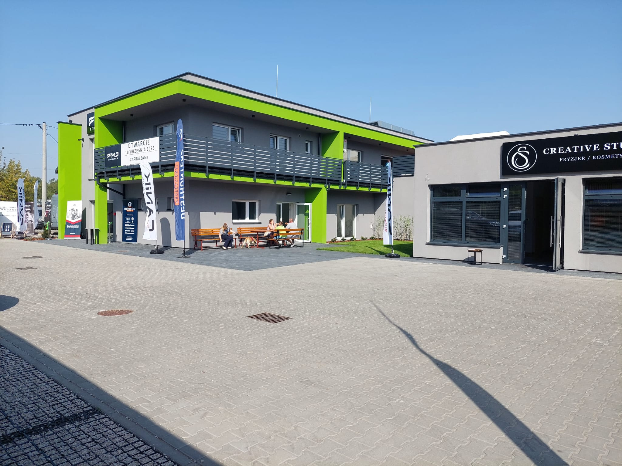 Ośrodek szkolenia strzeleckiego FMJ w Kobyłce pod Warszawą. 460m2