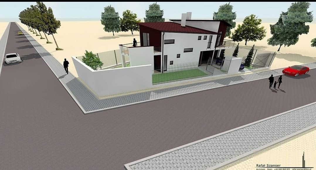 Dom jednorodzinny pod Żyradowem. 180m2