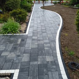 Układanie kostki brukowej Przysieki 4