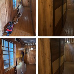 Zlecenie u klienta.
Montaż szafy przesuwnej Flow BRW w wąskim korytarzu