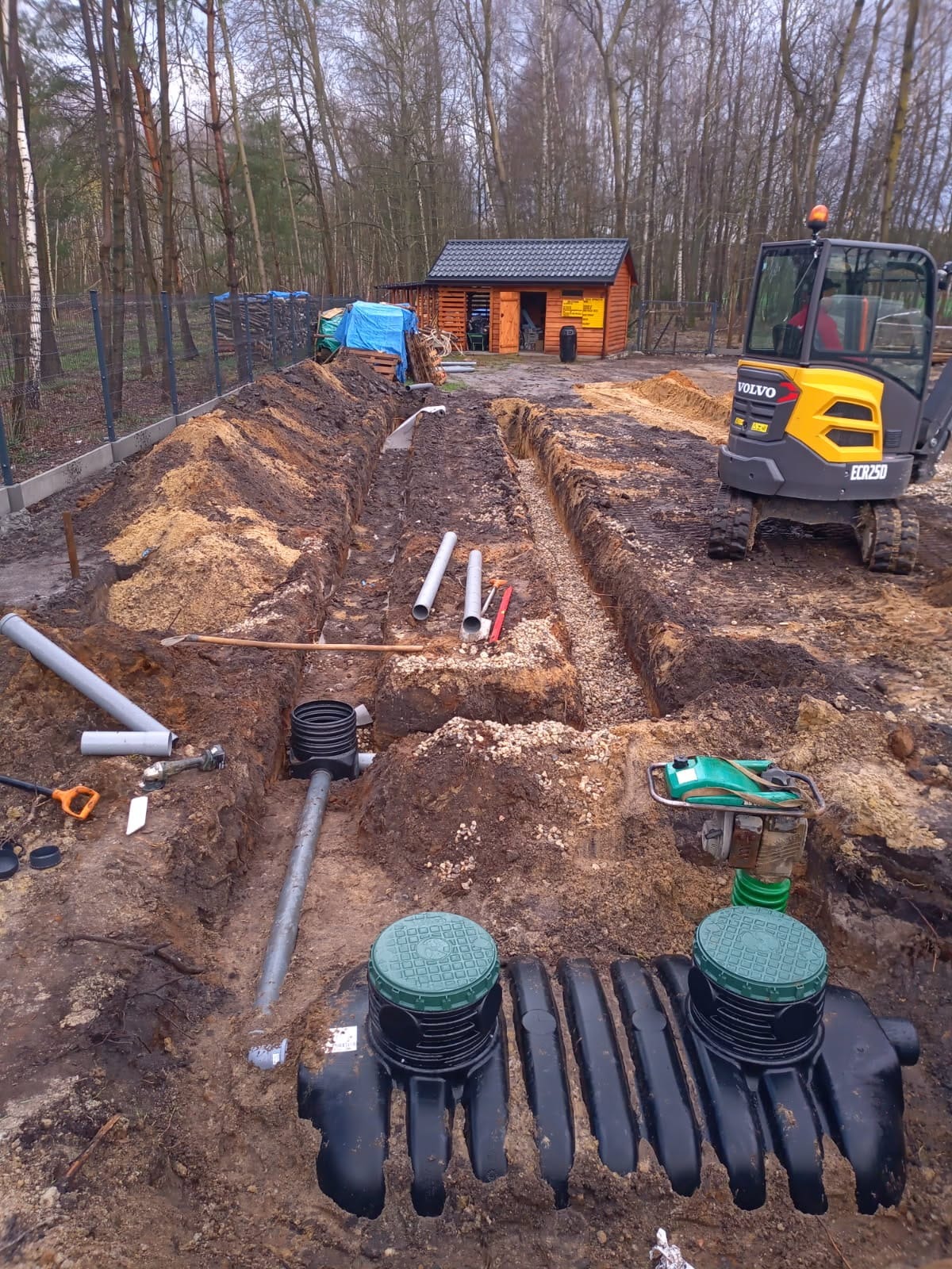 Montaż oczyszczalni