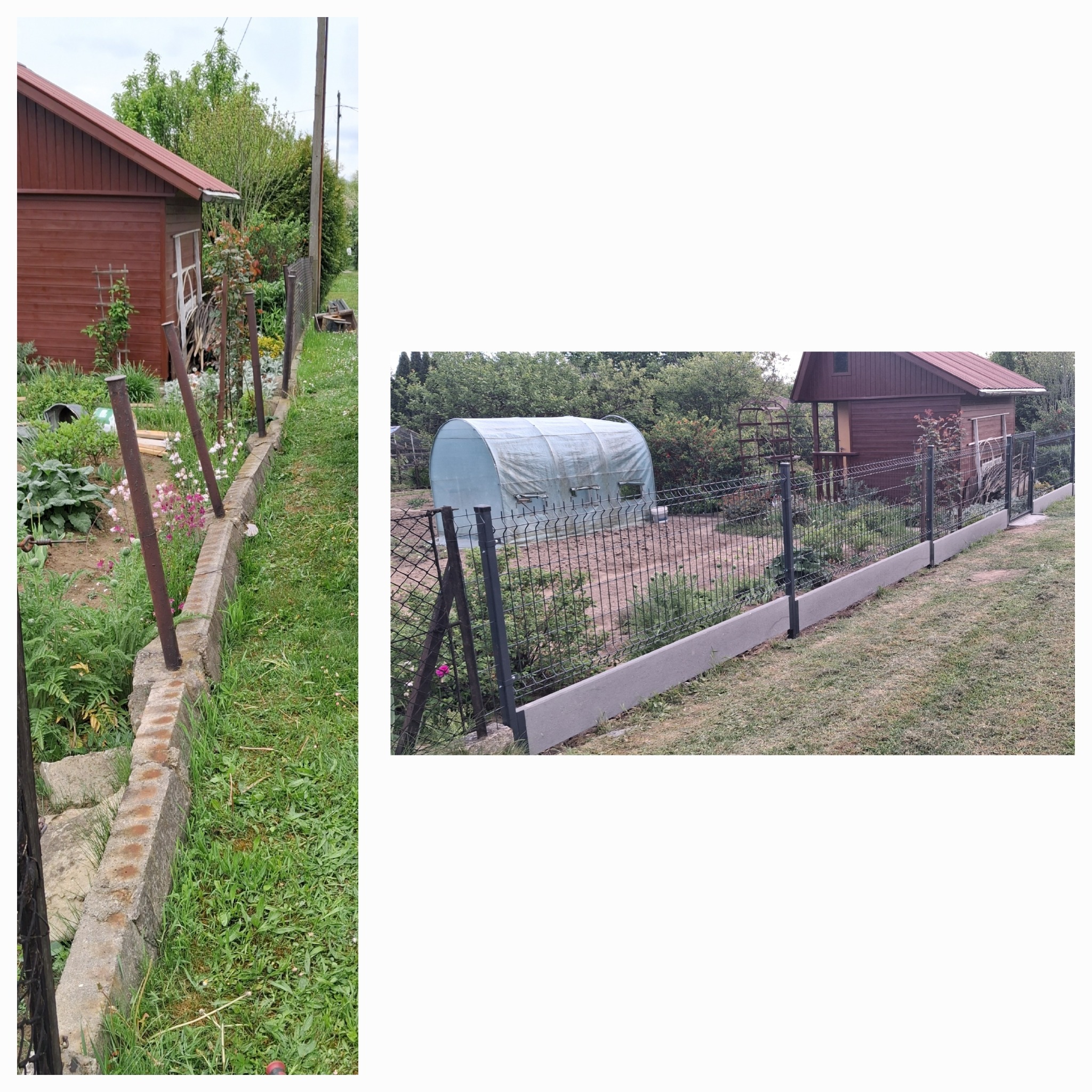 Ogrodzenia wraz z rozbiórką starego