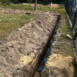 Wykop pod fundamenty Skierniewice 2