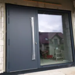 Drzwi wejściowe aluminiowe