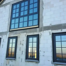 Okna aluminiowe ze szprosami