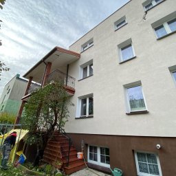 Sunclean - mycie elewacji, dachów, paneli fotowoltaicznych - Po myciu i malowaniu