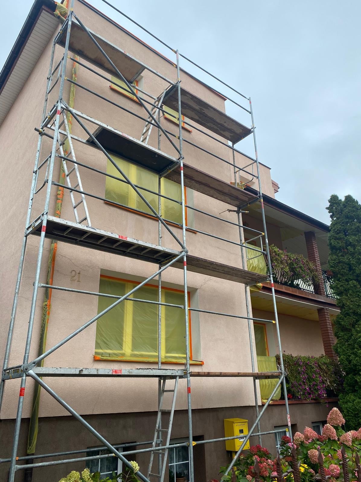 W trakcie zabezpieczania