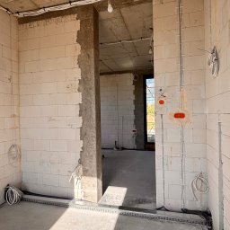 Smart-Eelektryk Rafał - prowadzenie przewodów w nowej instalacji