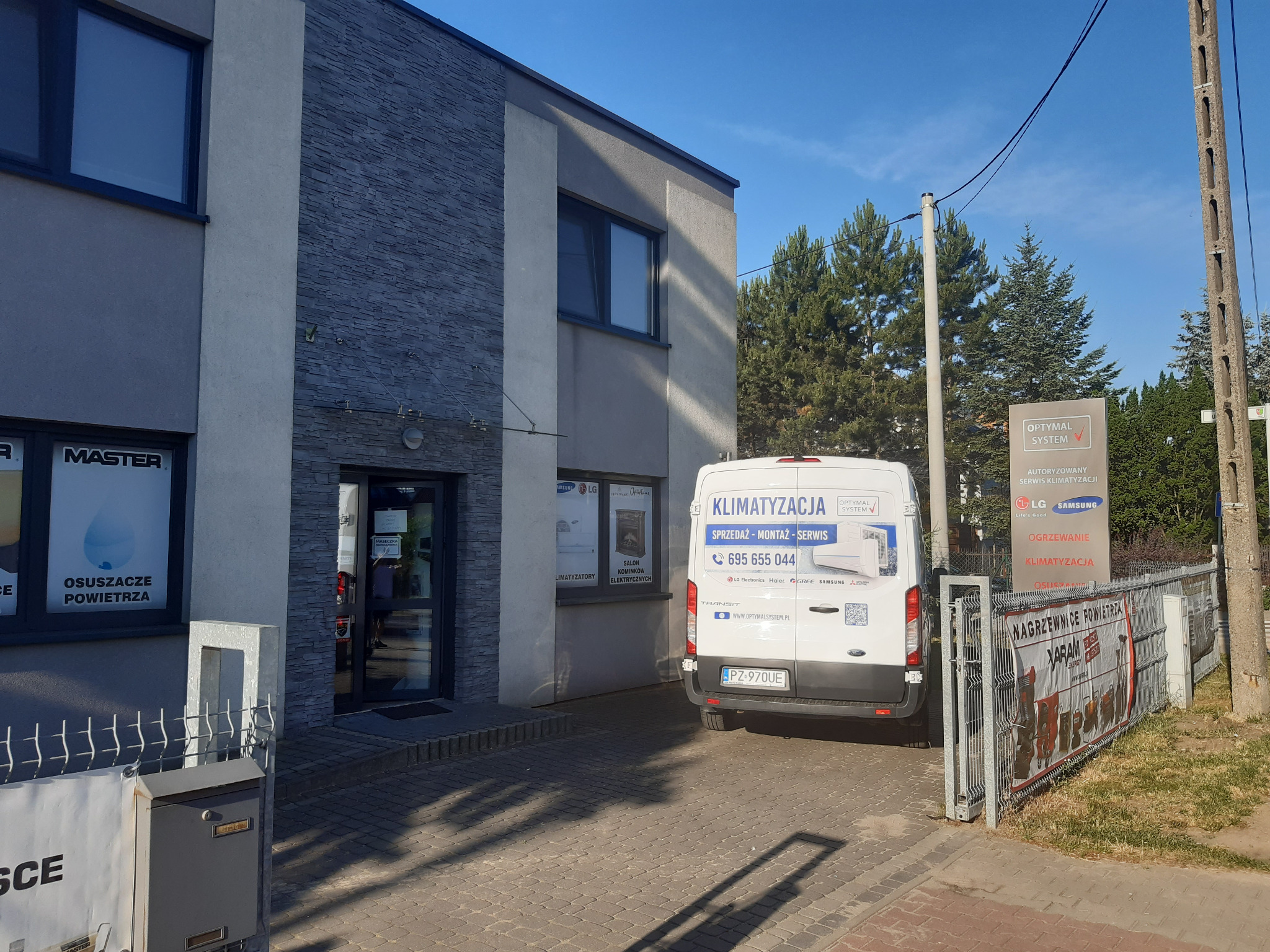 Zapraszamy do naszego Biura Optymal System ul. Fabryczna 57 Luboń