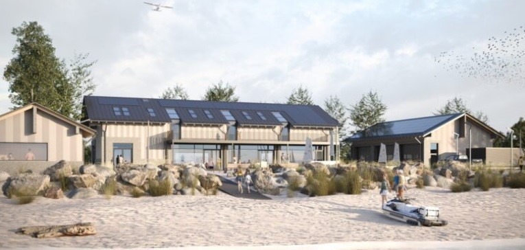 Rozbudowa portu wraz z budynkami i infrastrukturą w miejscowości Mechelinki