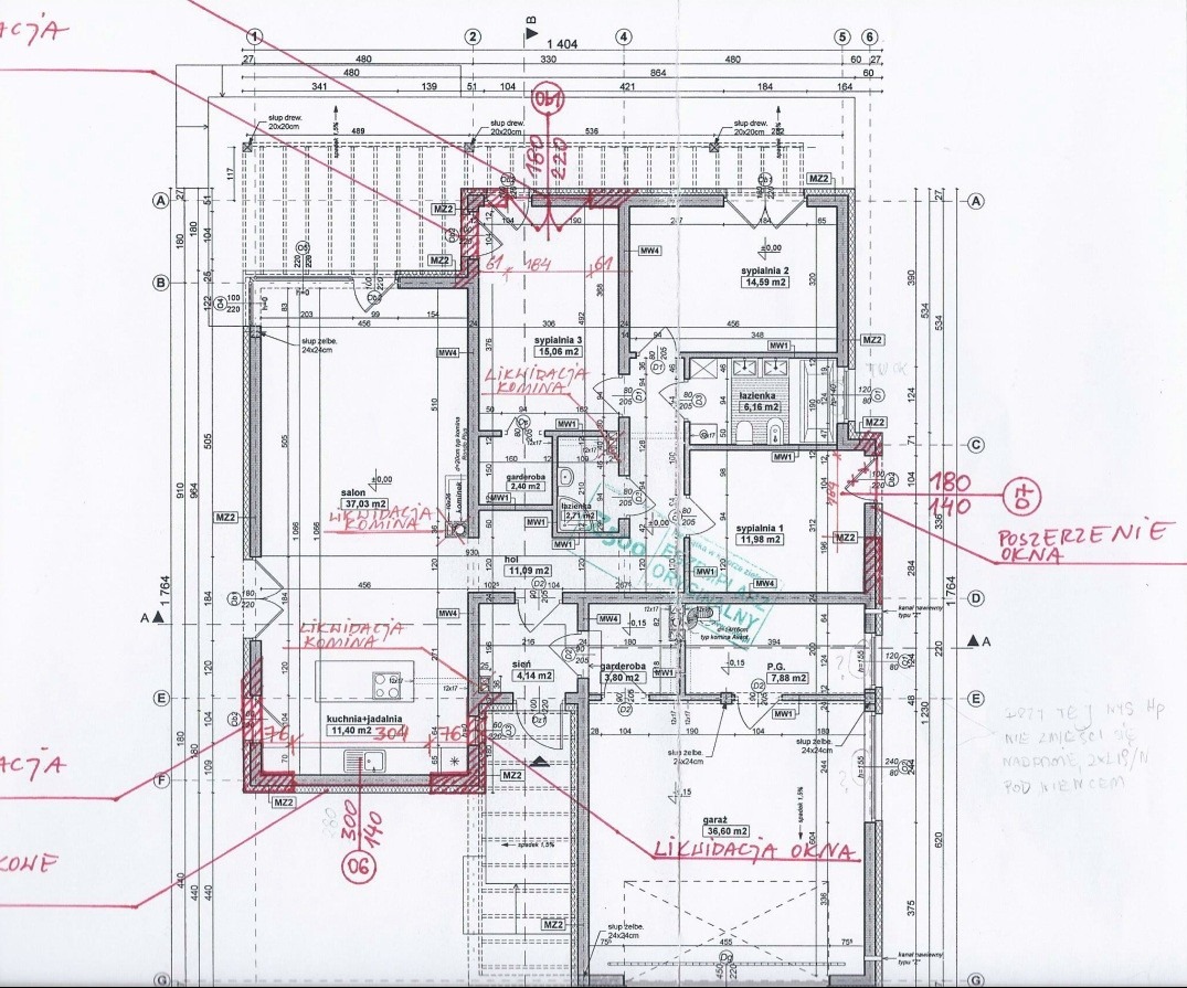 Adaptacja projektu gotowego domu jednorodzinnego