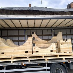 Specjalistyczne łoża transportowe do zbiorników, wałów itp.