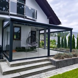 Pergola metalowa Chwaszczyno 1