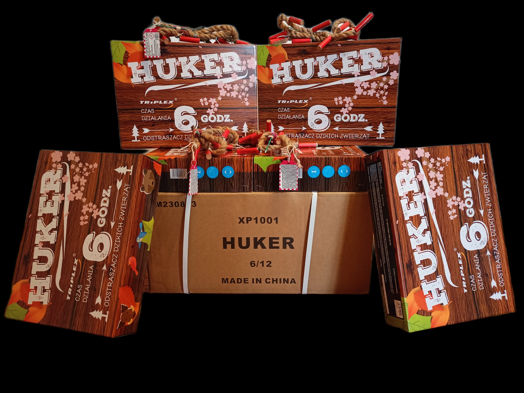 Odstraszacze zwierząt - sznury hukowe