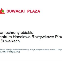 Plan Ochrony dla wielkopowierzchniowego obiektu handlowego. 
