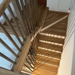 Schody drewniane Lublin 1