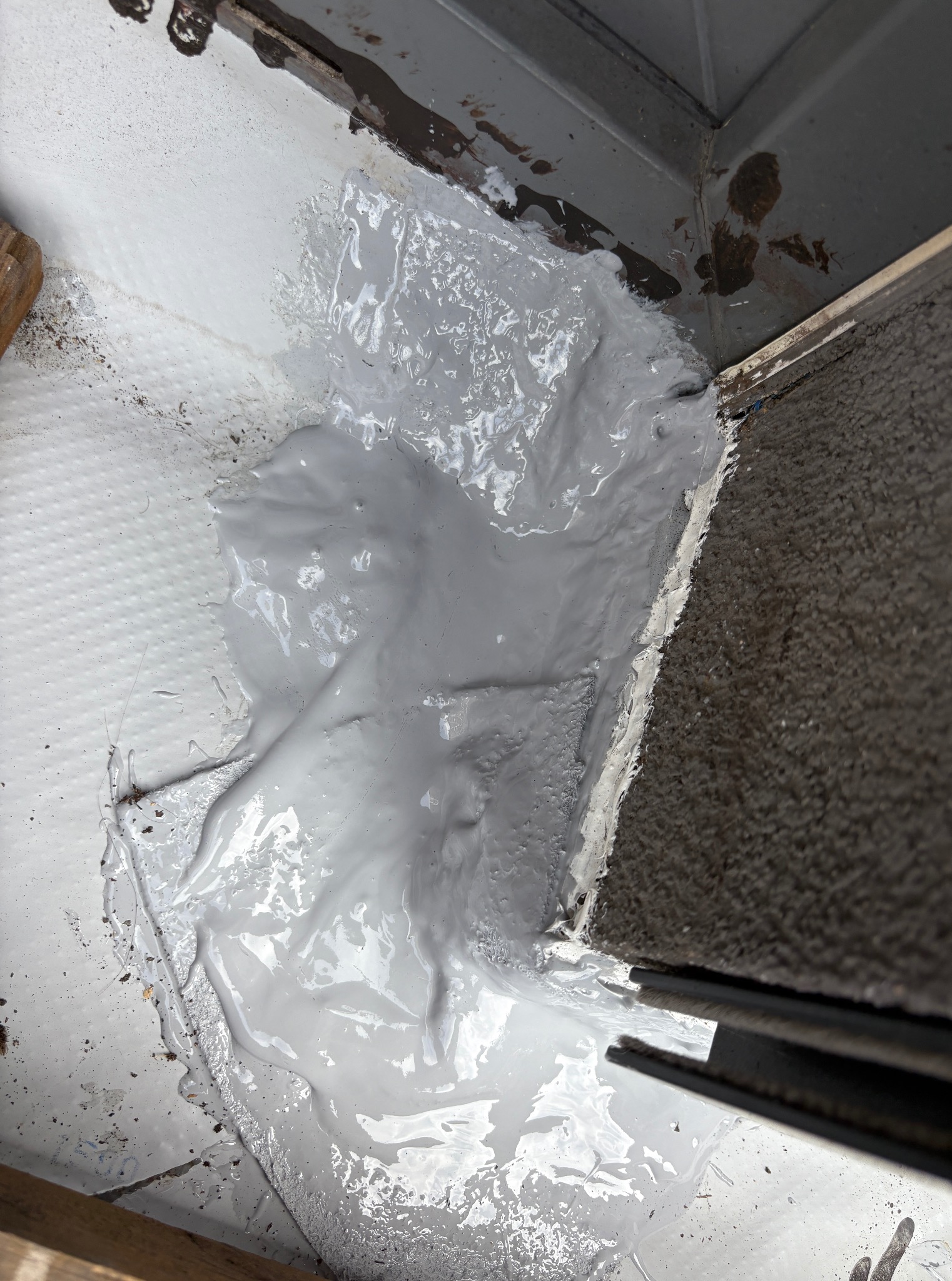 Zabezpieczenie papy Żywica