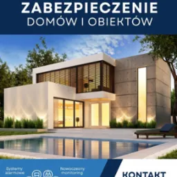 Nowoczesny dom z basenem, zabezpieczony systemami alarmowymi i monitoringiem. Usługi IT i elektryczne dla inteligentnego domu. Systemy na miarę Twoich potrzeb.