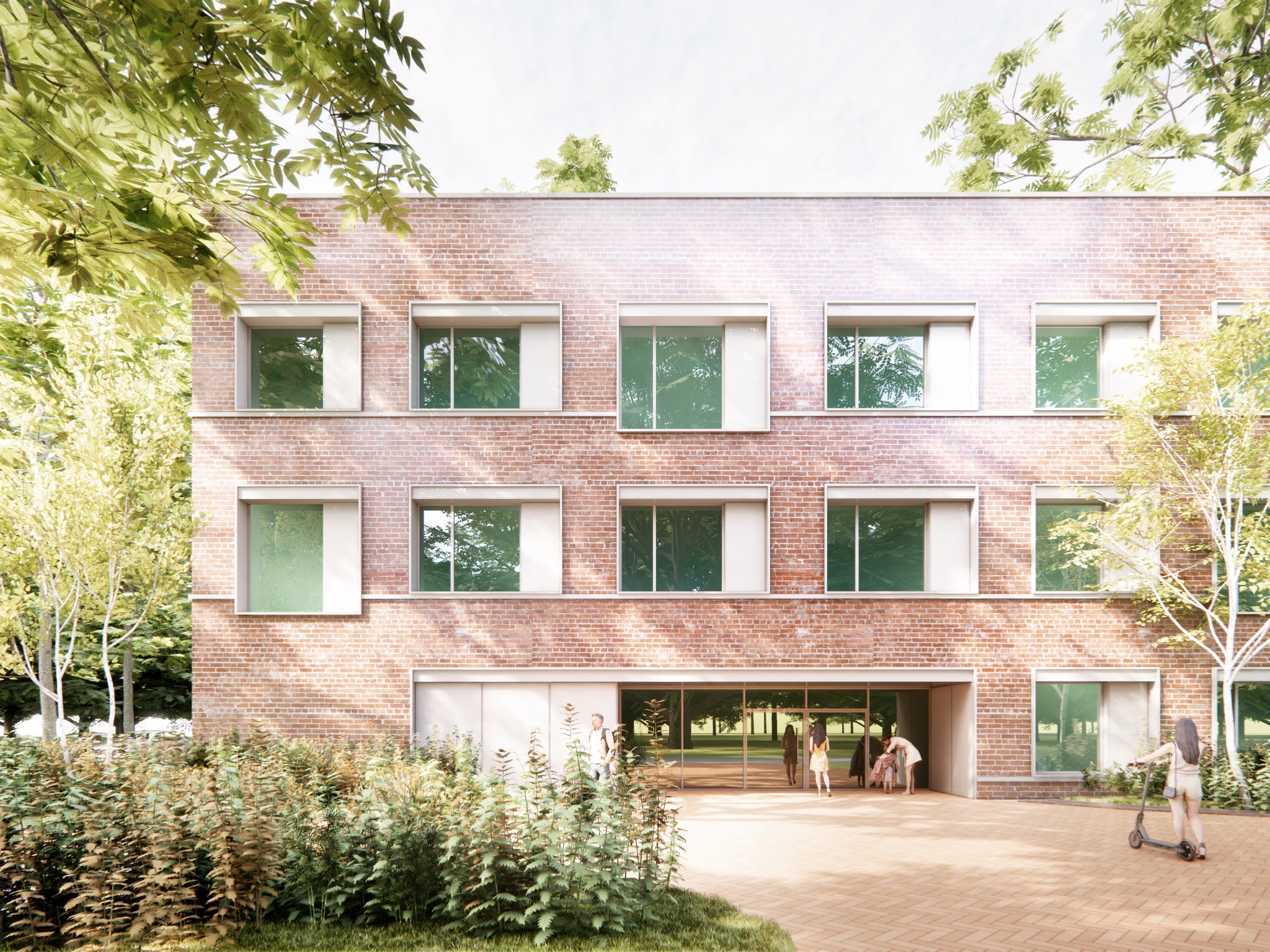 Projekt budynku usługowego w Katowicach