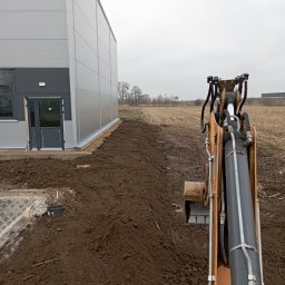 Niwelacja terenu Kampinos 1