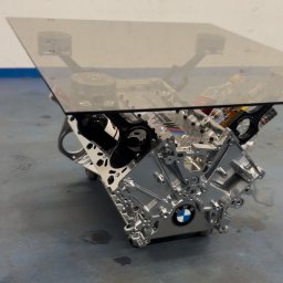 Art-Spaw Goleniów - Stolik kawowy z silnika samochodowego