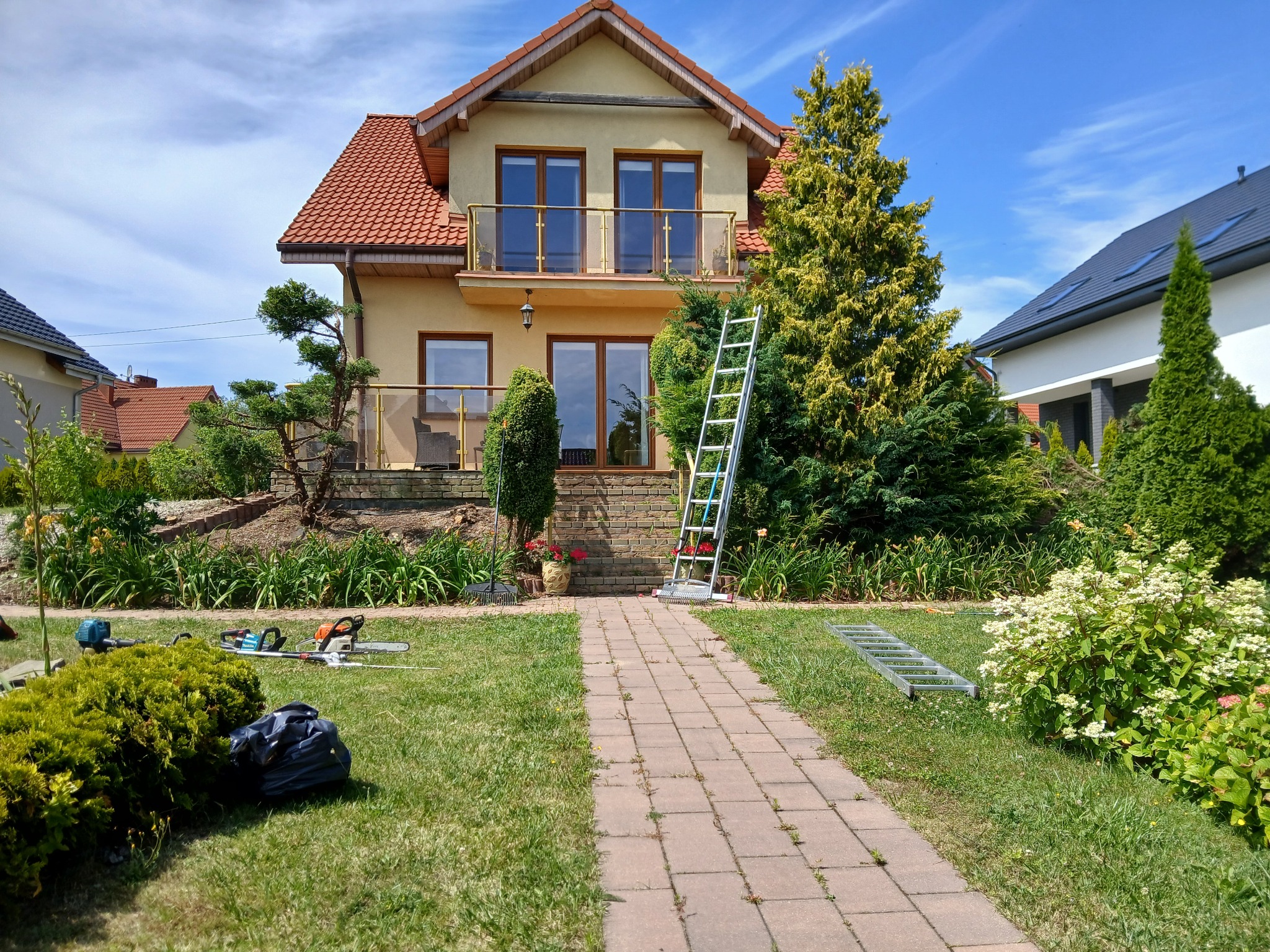 Zmiany w ogrodzie,tworzenie rabat