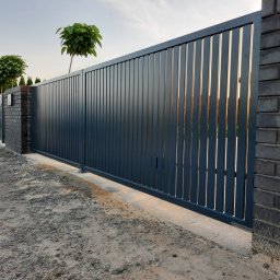 Bramy wjazdowe Cienin Zaborny-Parcele 4