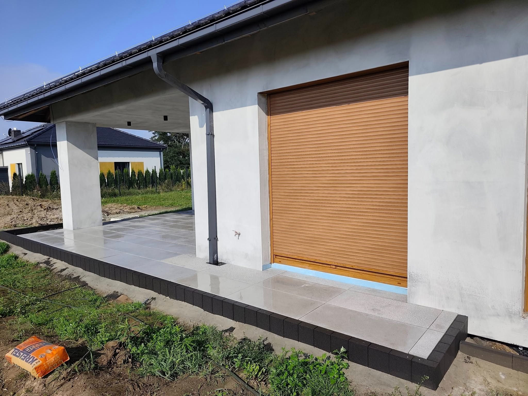 Kostka Brukowa Obora Dolnośląskie, Układanie kostki brukowej, Brukarz, Podjazd, taras