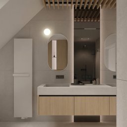 Projekt minimalistycznej łazienki