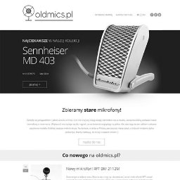 Projekt i wdrożenie strony www oldmics.pl