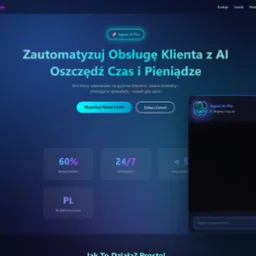 Oto mój flagowy produkt Agent AI Pro. Agent który zadba o obsługę klienta ale także pomoże zbierać nowych klientów.