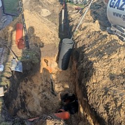 Wykop pod szamba Kotuń 2