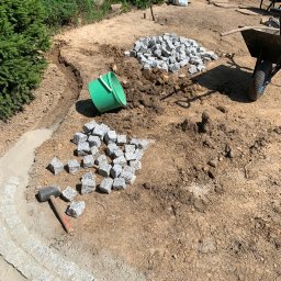 Niwelacja terenu Kraków 4