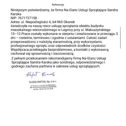 Sprzątanie po remontach Okonek 3