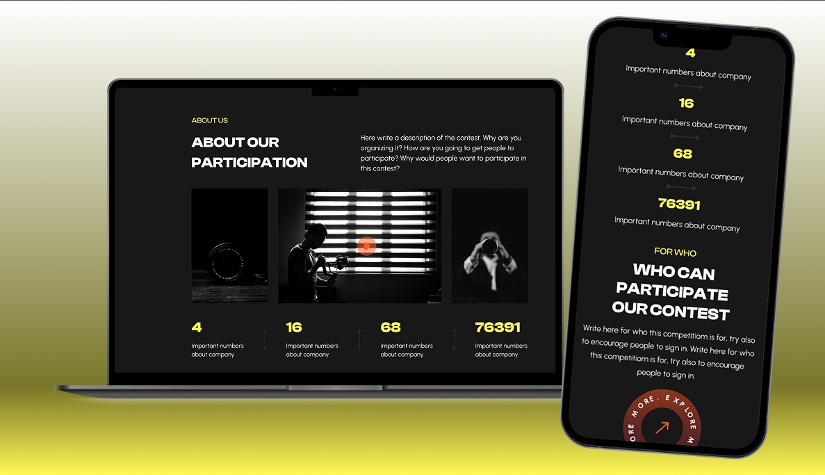 Projekt do konkursu fotograficznego