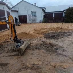 Niwelacja terenu Głuchów 4